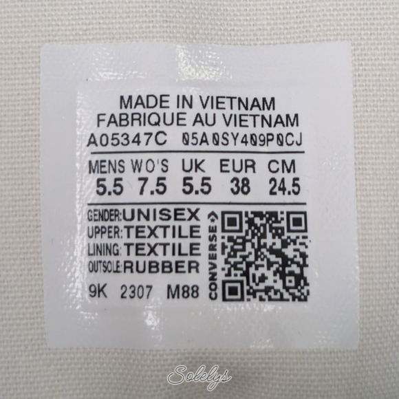 Converse Chuck 70 De Luxe Heel Platform Black Egret Sneaker Boot Womens 7.5 NEW - Picture 7 of 10